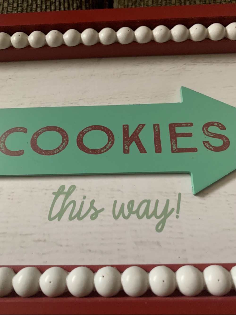 Mel rose Milk & Cookies Holiday Decor Wall Sign - - Picture 2 of 10